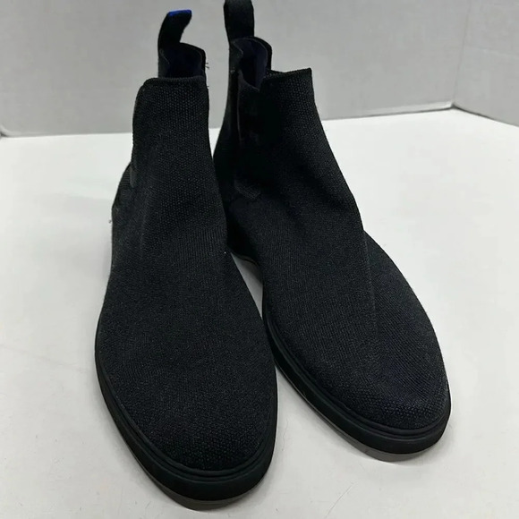 Rothy's The Merino Chelsea Boot in Granite Black Gray Camouflage Camo Mens 12.5 - Picture 5 of 11